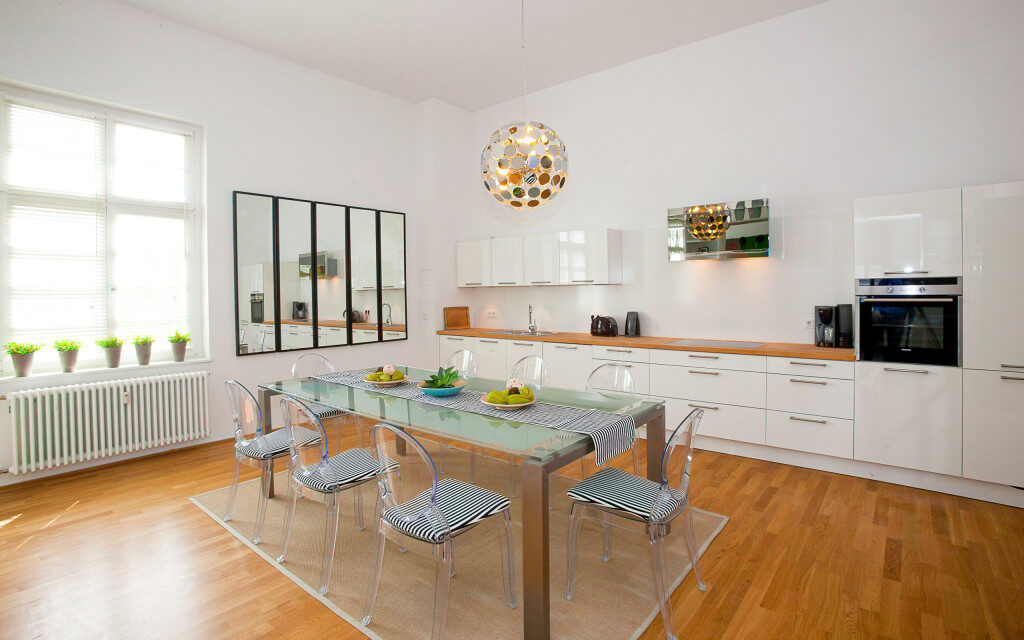 Altbau moderne stilvolle Wohnküche