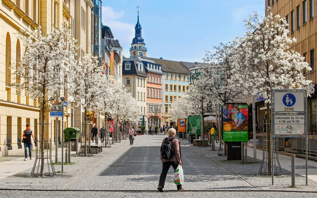 Gera Pedestrian zone