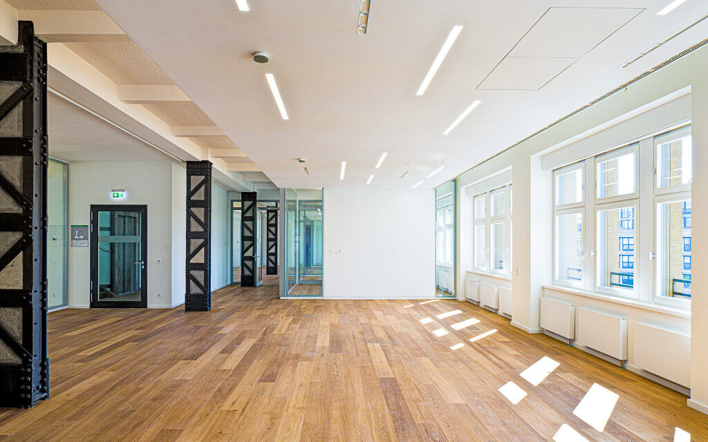 Modernised factory space Office